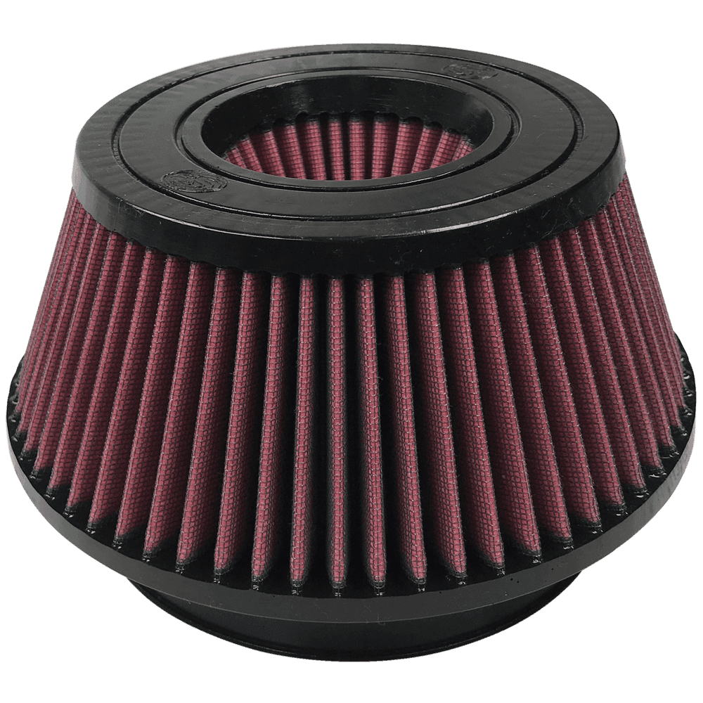 S&B Air Filter For Intake Kits 75-5033,75-5015 Oiled Cotton Cleanable Red