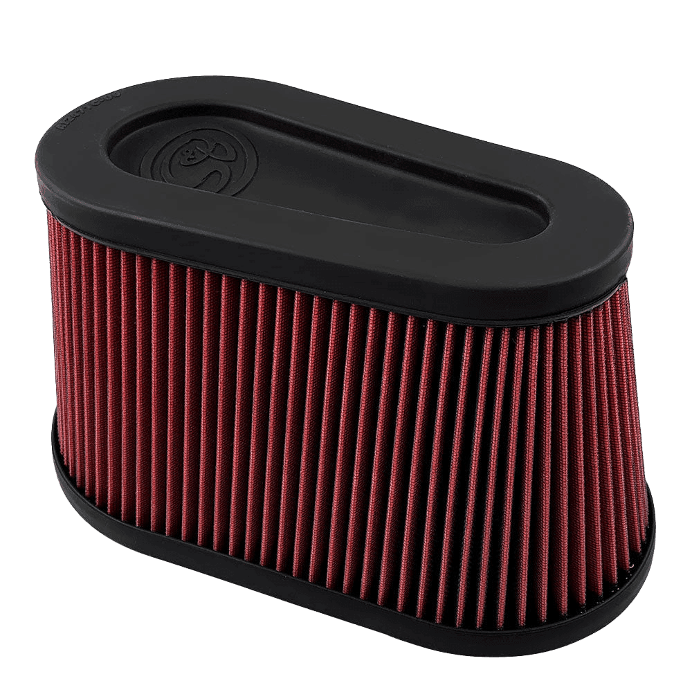 S&B Air Filter For Intake Kits 75-5136 / 75-5136D Dry Extendable White