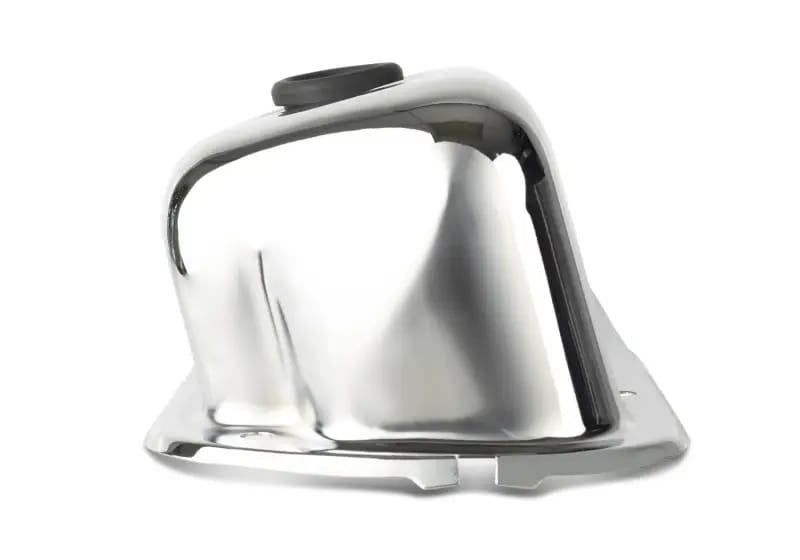 Ford Racing Embosses Logo Stamped Steel Valve Cover Chrome thumbnail 7