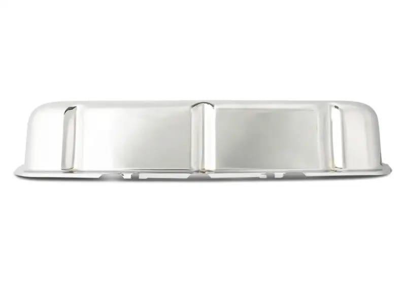 Ford Racing Logo Stamped Steel Valve Covers - Chrome thumbnail 5