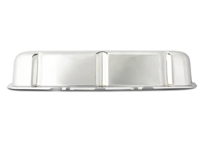Ford Racing Logo Stamped Steel Valve Covers - Chrome thumbnail 10