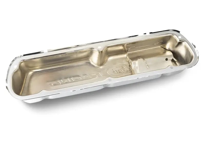 Ford Racing Logo Stamped Steel Valve Covers - Chrome thumbnail 11