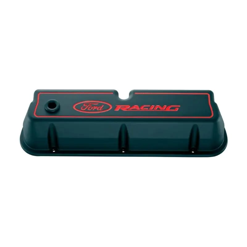 Ford Racing Logo Die-Cast Black Valve Covers thumbnail 2