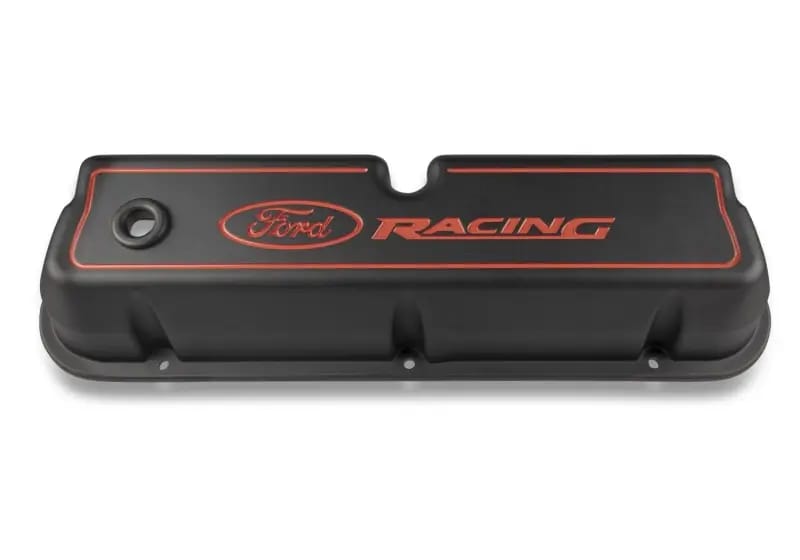 Ford Racing Logo Die-Cast Black Valve Covers thumbnail 8