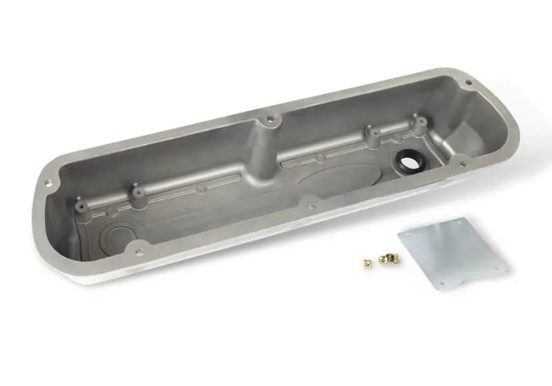 Ford Racing 289-351 Slant Edge Gray Valve Cover thumbnail 6