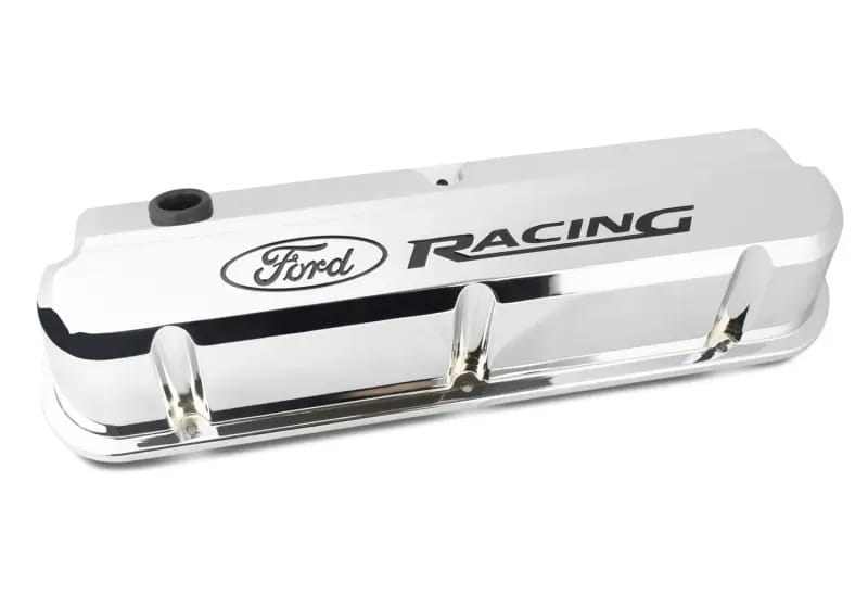 Ford Racing 289-351 Slant Edge Chrome Valve Cover thumbnail 8