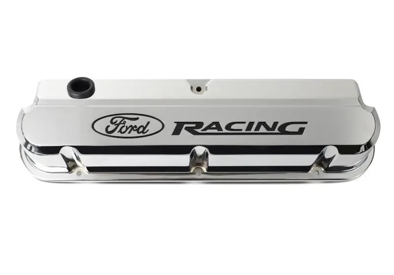Ford Racing 289-351 Slant Edge Chrome Valve Cover thumbnail 9