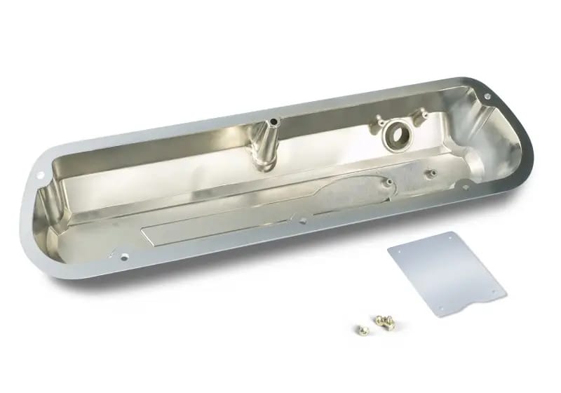 Ford Racing 289-351 Slant Edge Chrome Valve Cover thumbnail 11