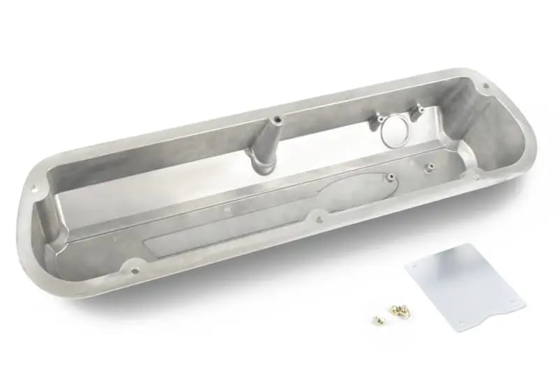 Ford Racing Slant Edge Valve Covers w/Ford Racing Logo - Bare thumbnail 6