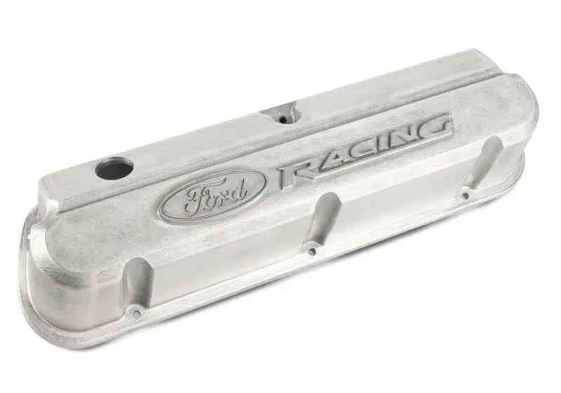 Ford Racing Slant Edge Valve Covers w/Ford Racing Logo - Bare thumbnail 8