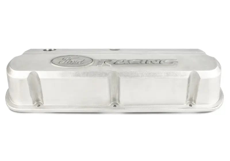 Ford Racing Slant Edge Valve Covers w/Ford Racing Logo - Bare thumbnail 9