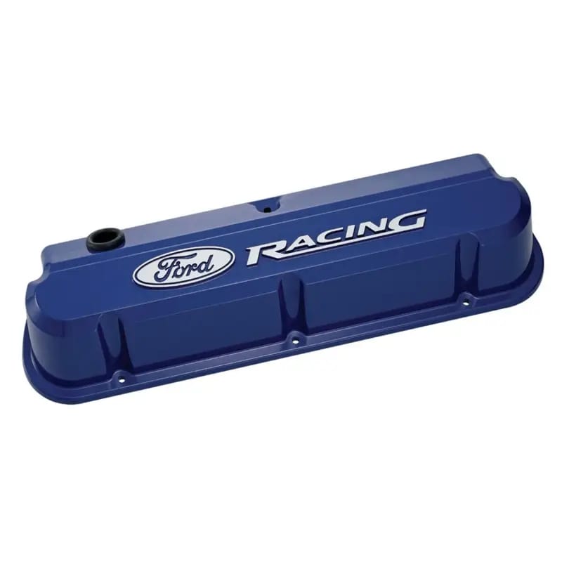 Ford Racing 289-351 Slant Edge Blue Valve Cover thumbnail 2