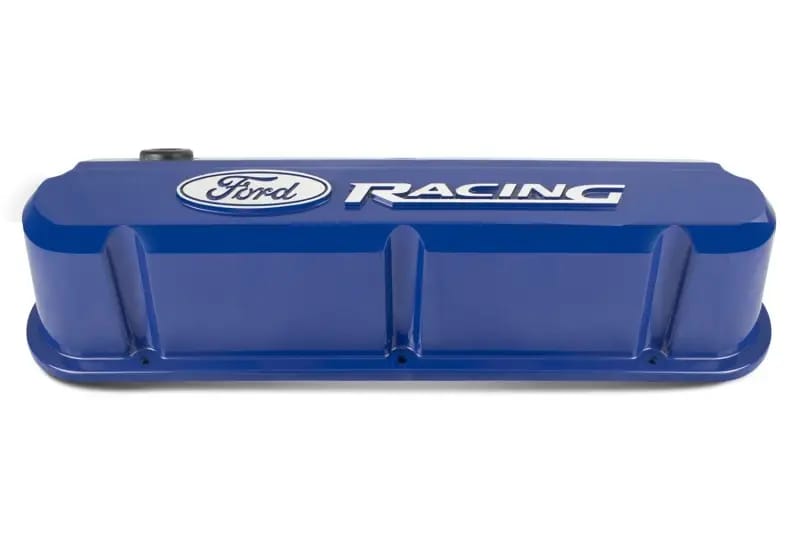 Ford Racing 289-351 Slant Edge Blue Valve Cover thumbnail 4