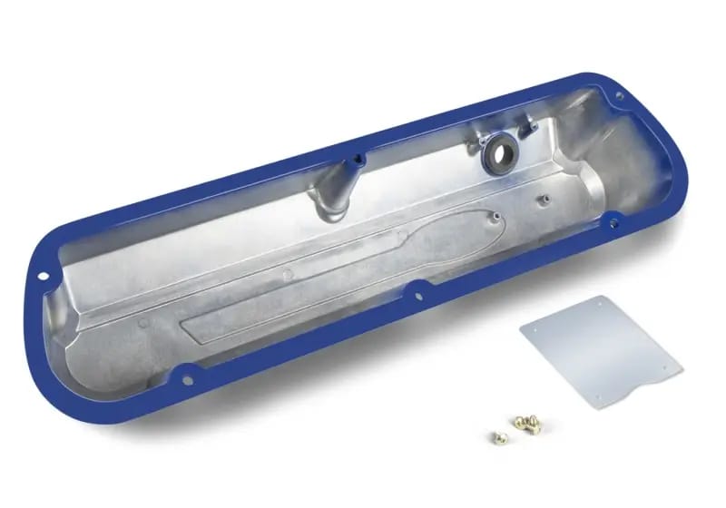 Ford Racing 289-351 Slant Edge Blue Valve Cover thumbnail 6