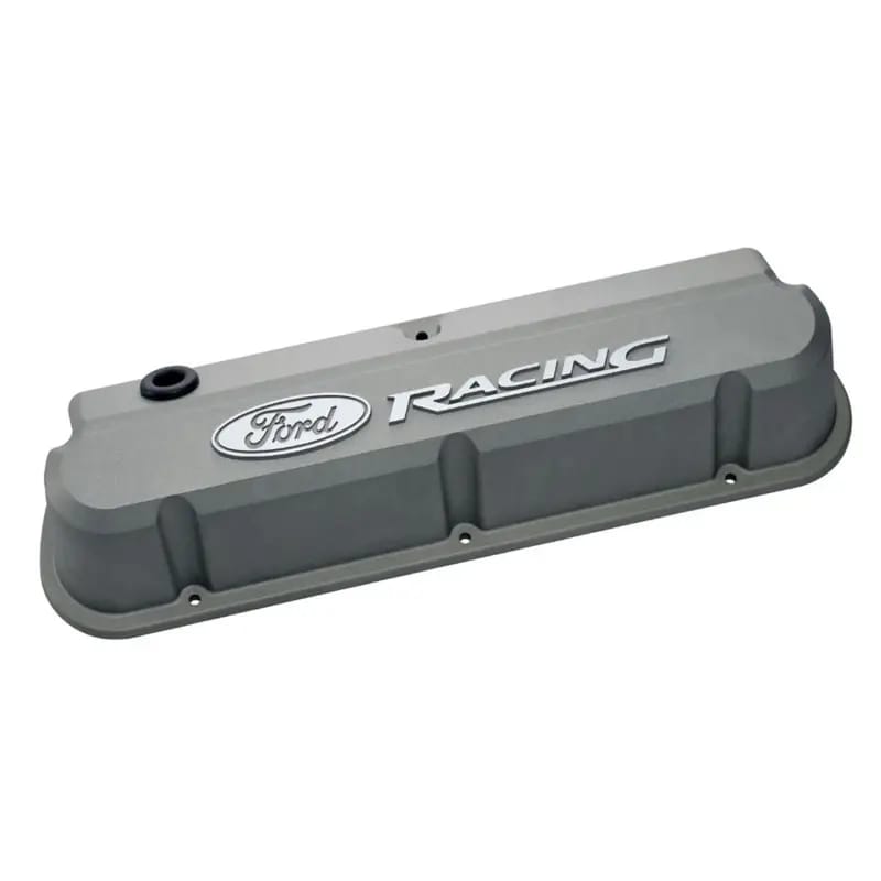 Ford Racing 289-351 Slant Edge Gray Valve Cover thumbnail 2