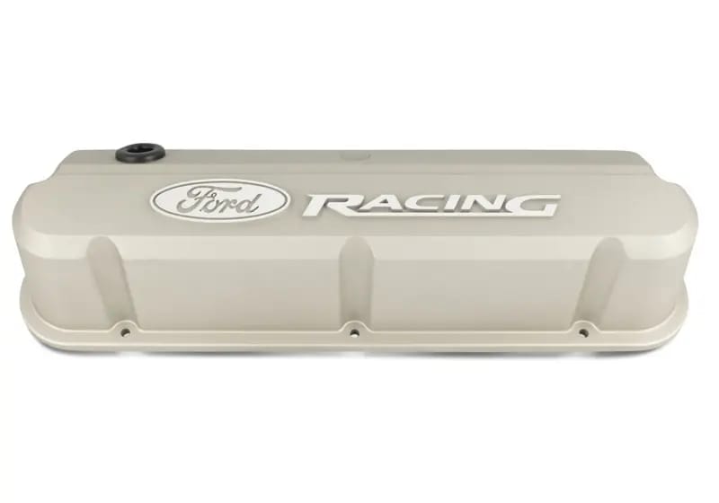 Ford Racing 289-351 Slant Edge Gray Valve Cover thumbnail 4