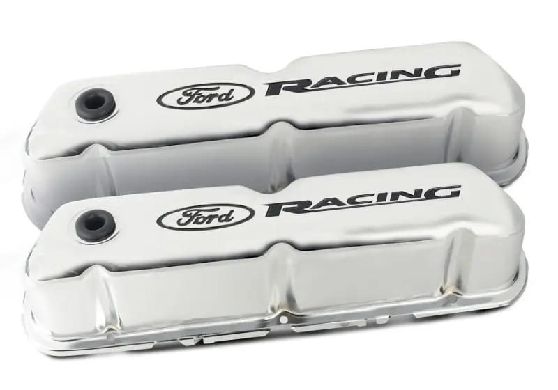 Ford Racing Complete Dress Up Kit Chrome Finish w/Black Emblems thumbnail 12