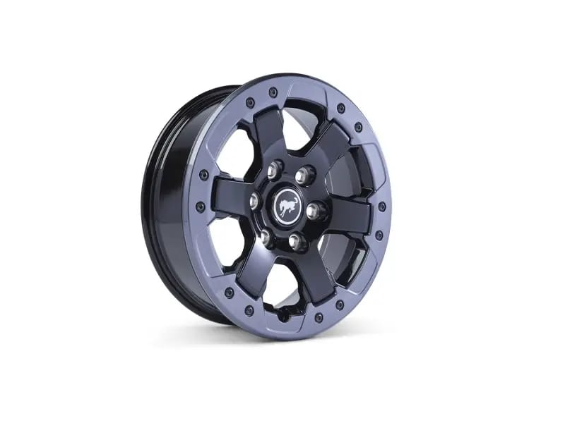 Ford Racing 2021 Bronco 17x8.0 Beadlock Carbonized Gray Badlands Wheel Kit thumbnail 4