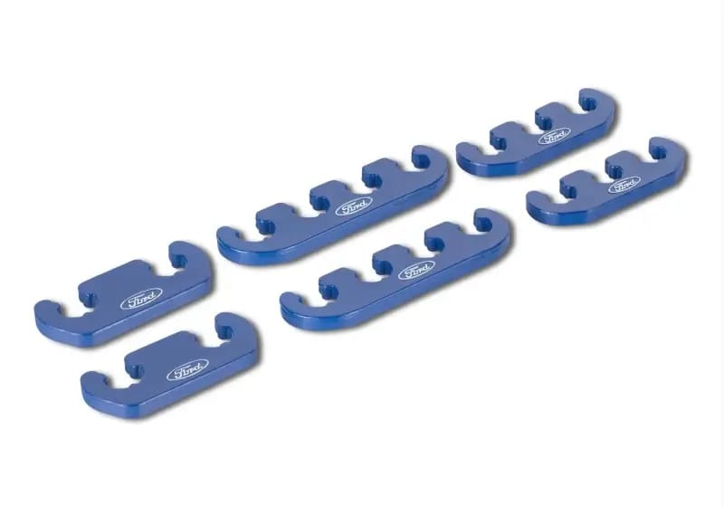 Ford Racing Wire Dividers 4 to 3 to 2 - Blue w/ White Ford Logo thumbnail 8