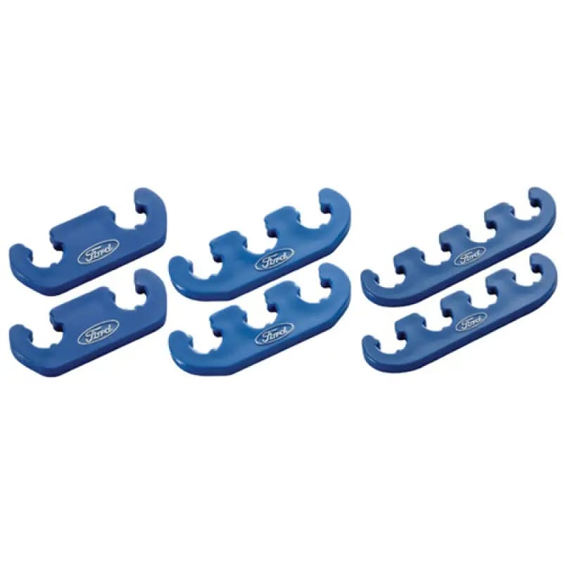 Ford Racing Wire Dividers 4 to 3 to 2 - Blue w/ White Ford Logo thumbnail 9