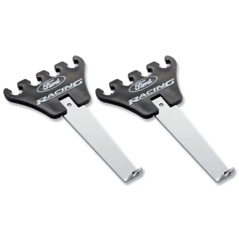 Ford Racing Logo Wire Loom Chrome Base/Black thumbnail 2