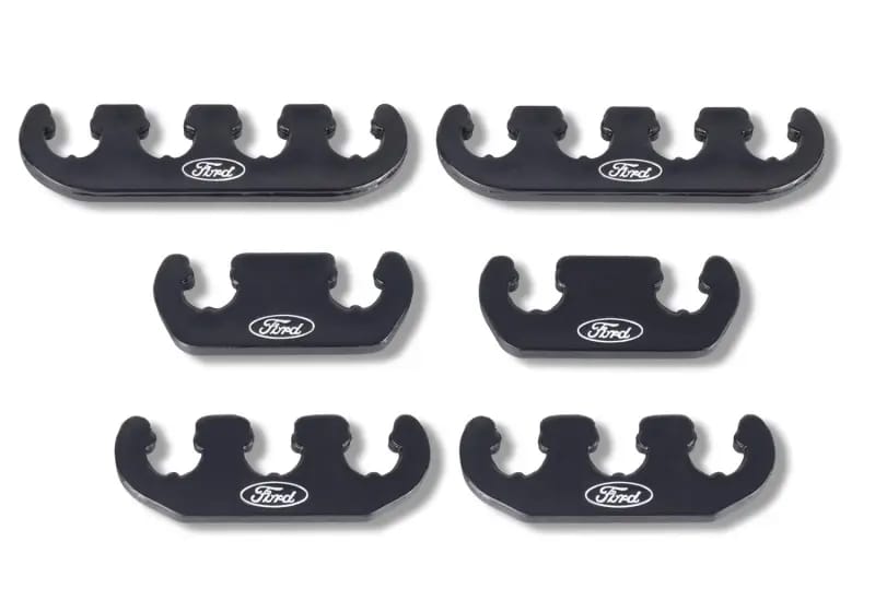 Ford Racing Wire Dividers 4 to 3 to 2 - Black w/ White Ford Logo thumbnail 3