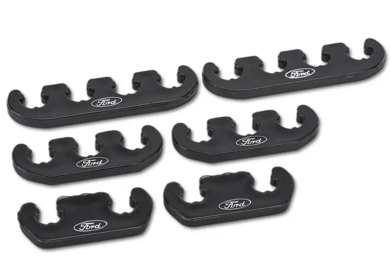Ford Racing Wire Dividers 4 to 3 to 2 - Black w/ White Ford Logo thumbnail 5