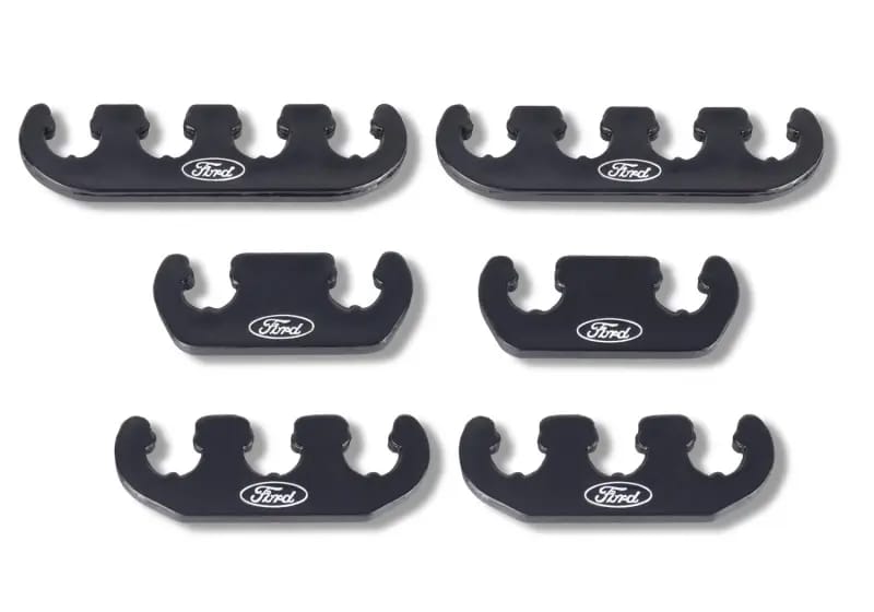 Ford Racing Wire Dividers 4 to 3 to 2 - Black w/ White Ford Logo thumbnail 7
