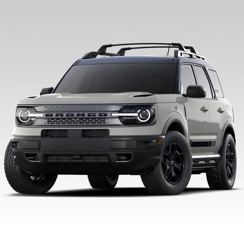 Ford Racing 21-22 Bronco Sport 17 Wheel Kit - Gloss Black thumbnail 5