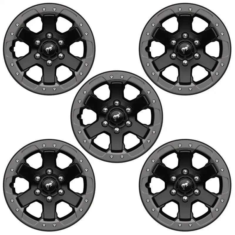 Ford Racing 21-23 Bronco 17inx8in Badlands Bead Lock Capable Wheel Kit