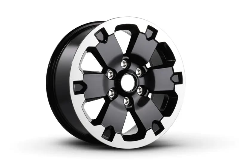 Ford Racing 19-21 Ranger 18x8in 4 Wheel Kit w/TPMS - Gloss Black w/ Machined Face thumbnail 4