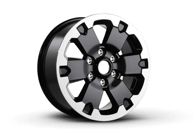 Ford Racing 19-21 Ranger 18x8in 4 Wheel Kit w/TPMS - Gloss Black w/ Machined Face thumbnail 7