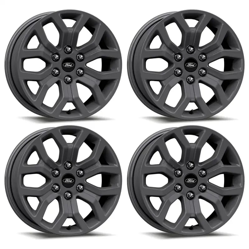 Ford Racing 15-22 F-150 18x7.5in Matte Gray Wheel Kit thumbnail 2