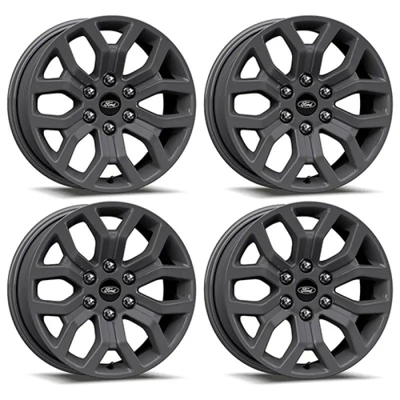 Ford Racing 2024 F-150 18x7.5in Wheel Kit - Matte Gray thumbnail 2