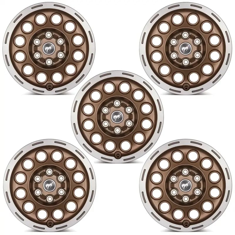 Ford Racing 21-23 Bronco 17x8.0 Wheel Kit -Sinister Bronze thumbnail 2
