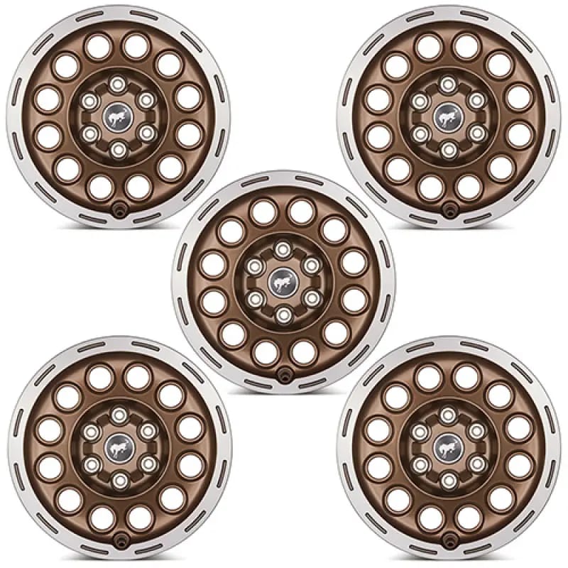 Ford Racing 21-23 Bronco 17x8.0 Wheel Kit -Sinister Bronze thumbnail 7