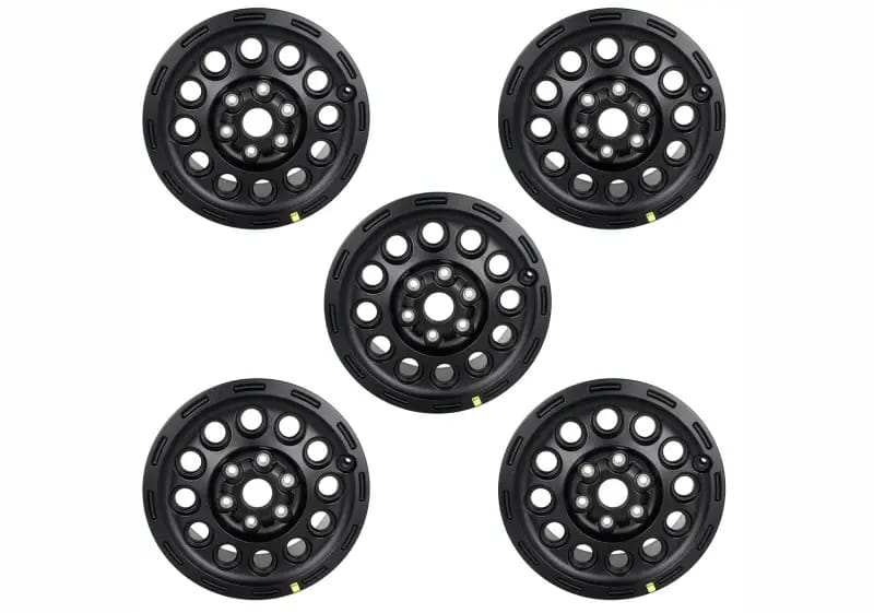 Ford Racing 21-24 Bronco 17in x 8.0in Matte Black Wheel Kit