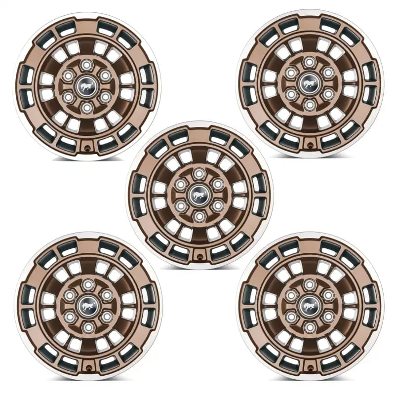 Ford Racing 21-23 Bronco 17x8.5 Wheel Kit - Sinister Bronze thumbnail 2