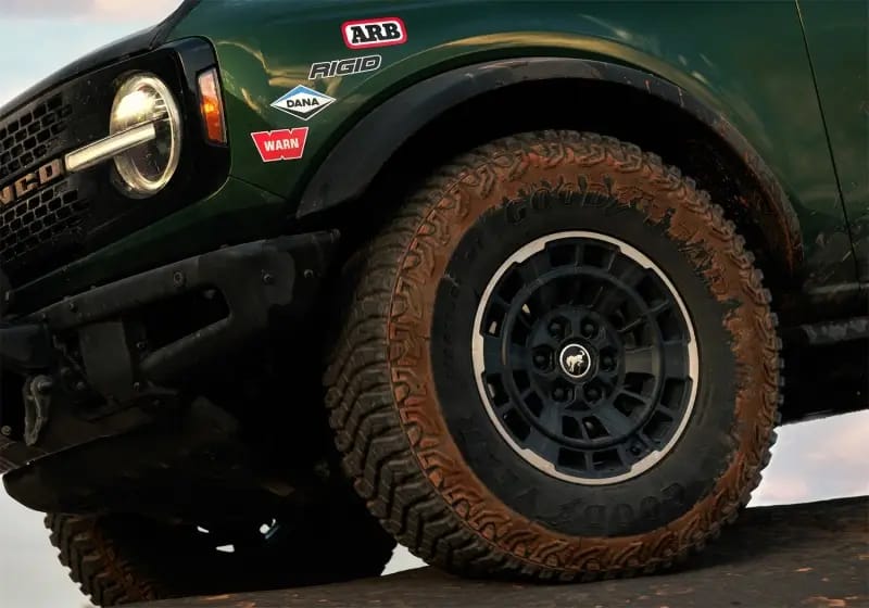 Ford Racing 21-24 Bronco 17in x 8.5in Machined Face Wheel Kit thumbnail 5