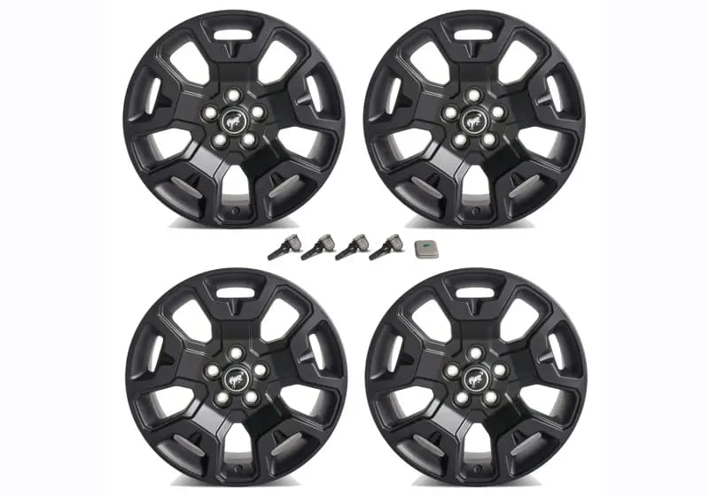 Ford Racing 2021+ Bronco Sport 17in Low Gloss Black Wheel Kit thumbnail 5