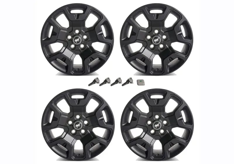 Ford Racing 2021+ Bronco Sport 17in Low Gloss Black Wheel Kit thumbnail 7