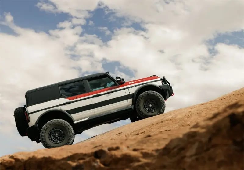 Ford Racing 21-24 Bronco 17in x 8.5in Matte Black Wheel Kit thumbnail 4
