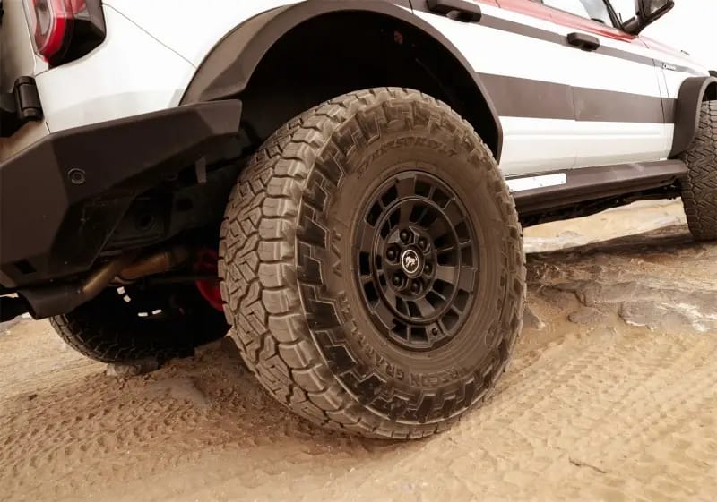 Ford Racing 21-24 Bronco 17in x 8.5in Matte Black Wheel Kit thumbnail 6