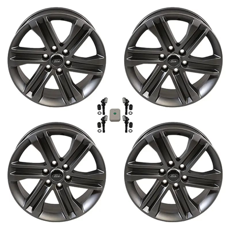 Ford Racing 2024+ Ford F-150 20in x 8.5in Dark Alloy Wheel Kit thumbnail 2