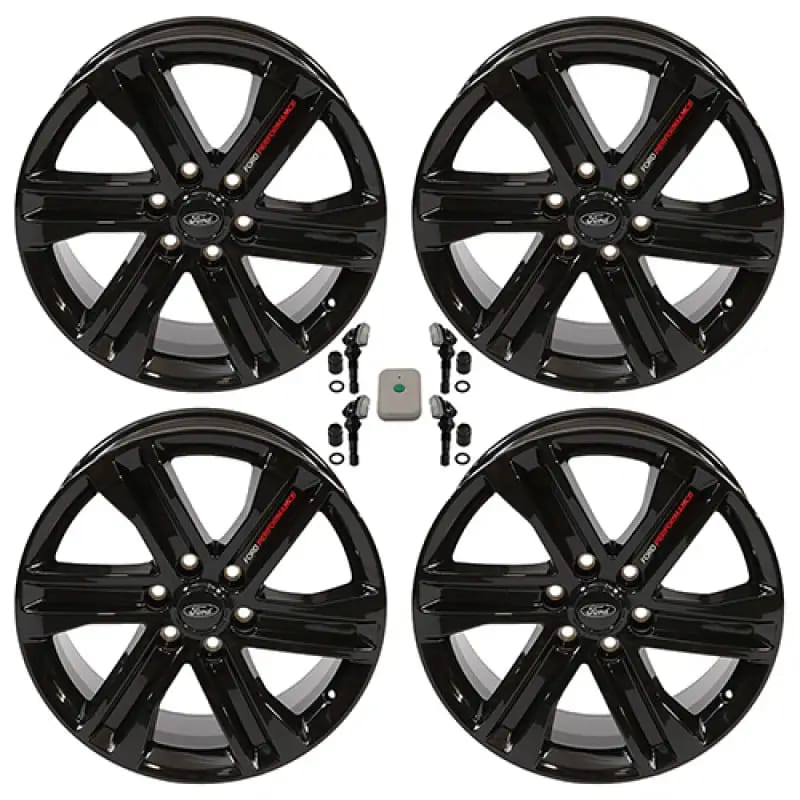 Ford Racing 2024 F-150 20x8.5in Gloss Black Wheel Kit thumbnail 2