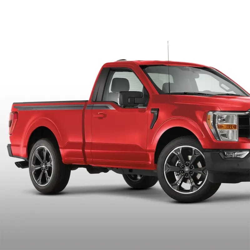 Ford Racing 15-23 F-150 22in Wheel Kit - Black w/Machined Face thumbnail 5