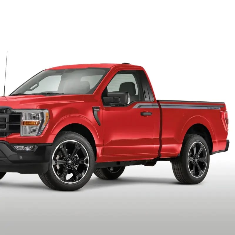 Ford Racing 15-23 F-150 22in Wheel Kit - Black w/Machined Face thumbnail 6