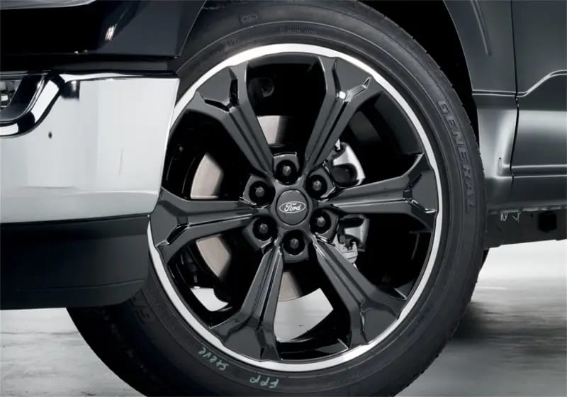 Ford Racing 15-23 F-150 22in Wheel Kit - Black w/Machined Face thumbnail 8