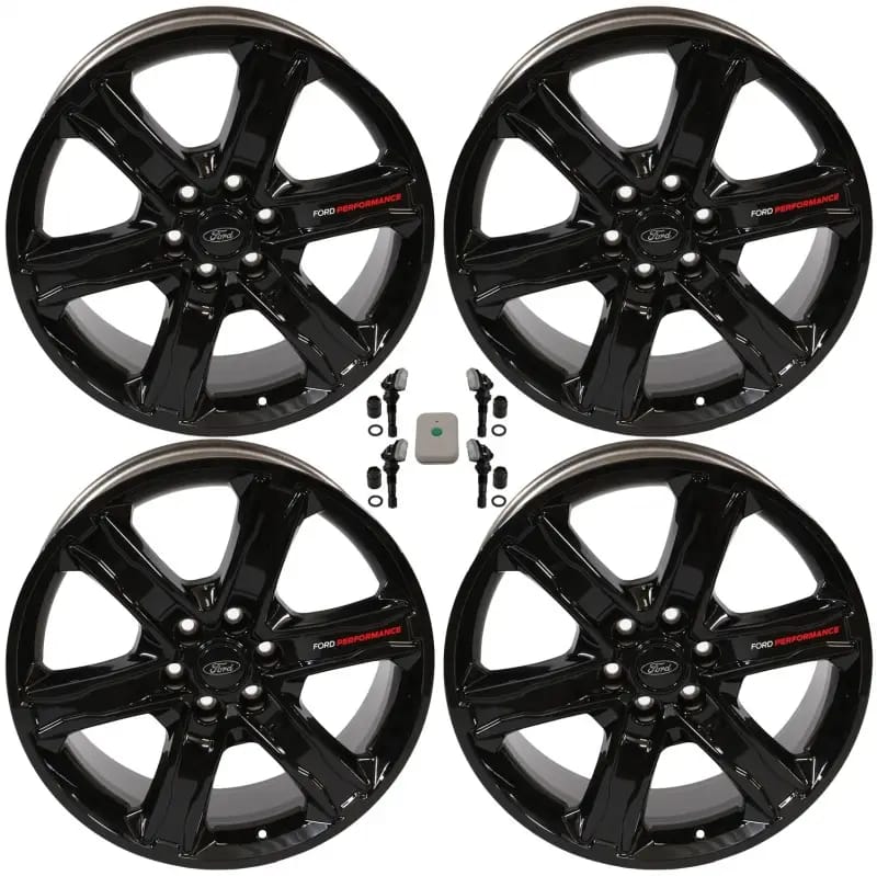 Ford Racing 15-23 F-150 22x9.5in Wheel Kit - Gloss Black thumbnail 2