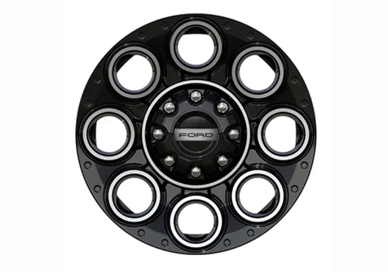 Ford Racing 05-24 Super Duty 20x8in Single Wheel - Black w/Machined Face thumbnail 2